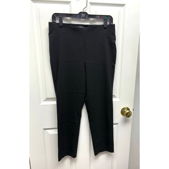 Talbots Black Pull On Pants, Dress Slacks, Elastic Waist, Size 8 - Picture 3 of 3